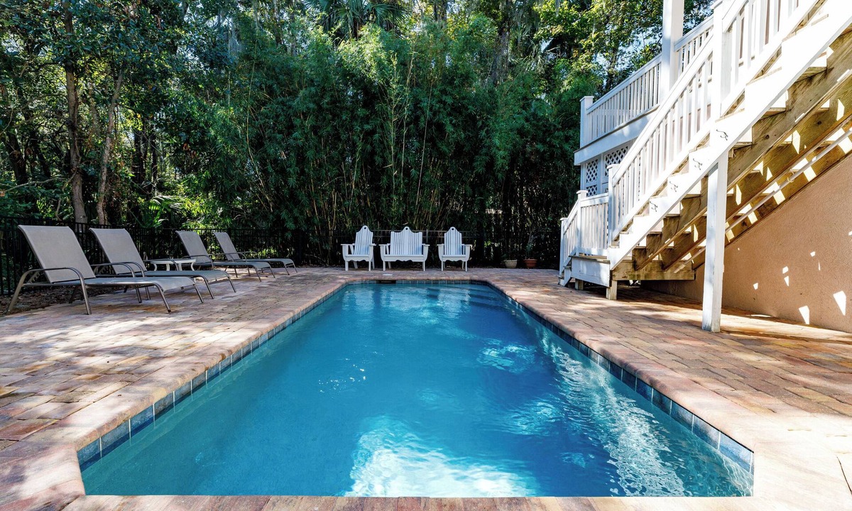 North Forest Beach House | 8 Dove Street - Private Pool, Short Walk to Ocean & Coligny Plaza
