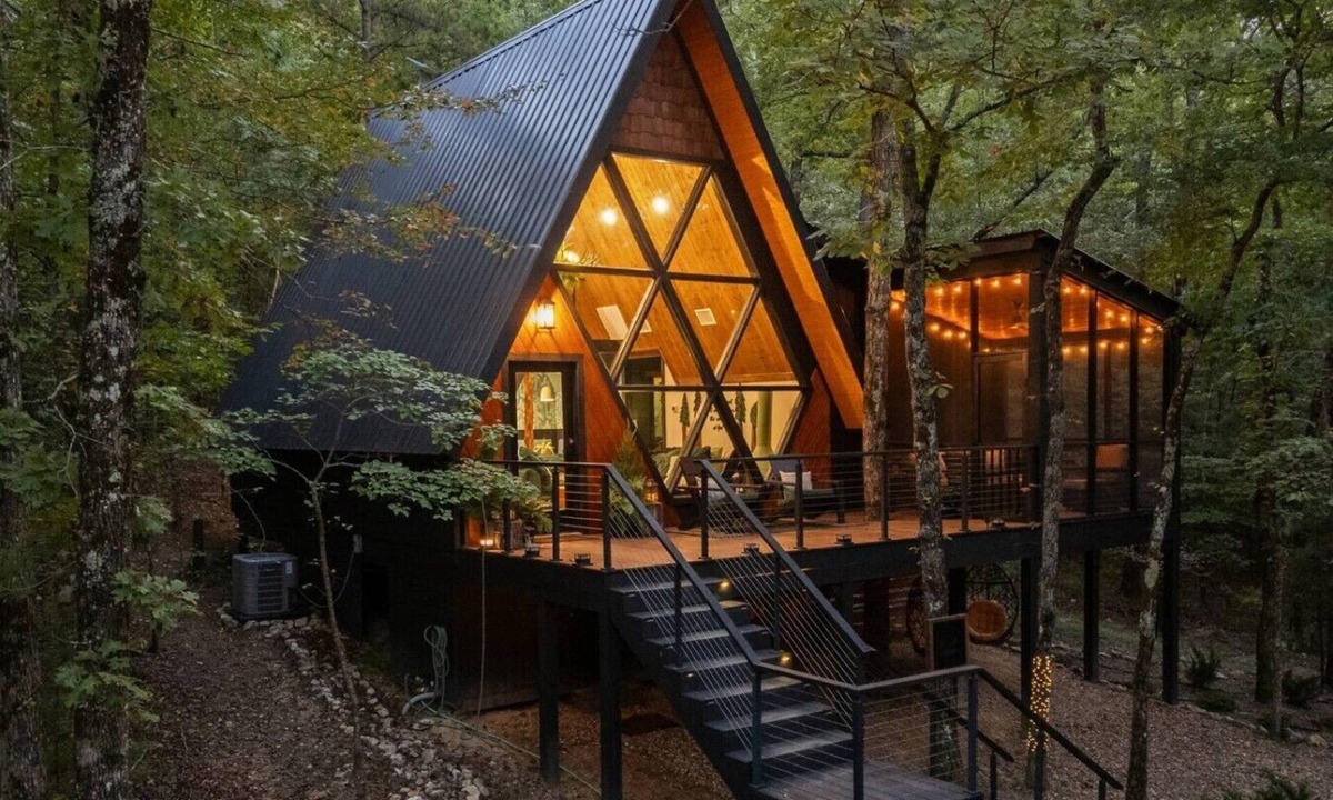 Board Camp Cabin | Evergreen Dreams | A-Frame Retreat + Hot Tub/Sauna