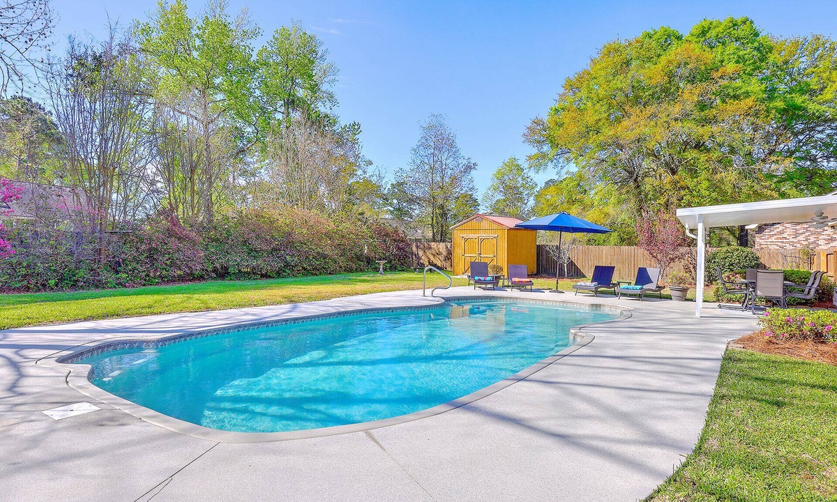 North Charleston House | Family Retreat - Pool + Game Room + Fenced Yard