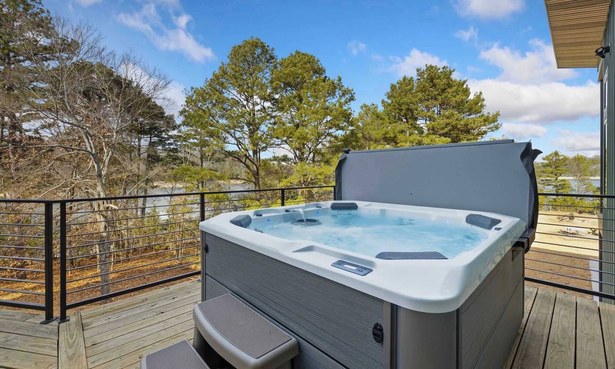 Rambo Riviera House | Lakeside Luxe-Lake Access-Hot Tub-Amazing Patio