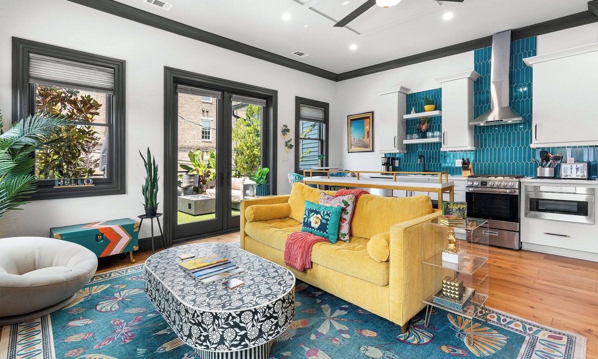 Historic District - North House | Modern Luxury Living in Unbeatable Location w/Rooftop Deck by Lucky Savannah