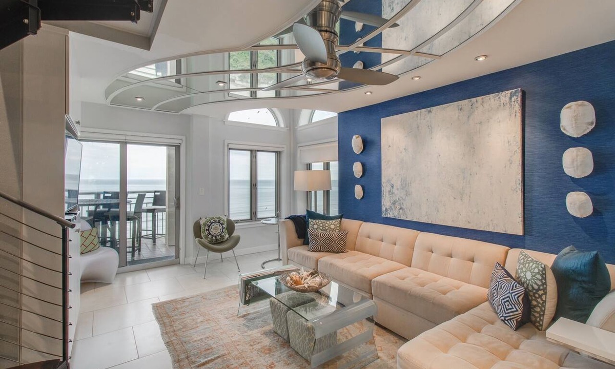 Kiawah Island Condo | Oceanfront Penthouse | 6th Floor Views + 2 King Suites