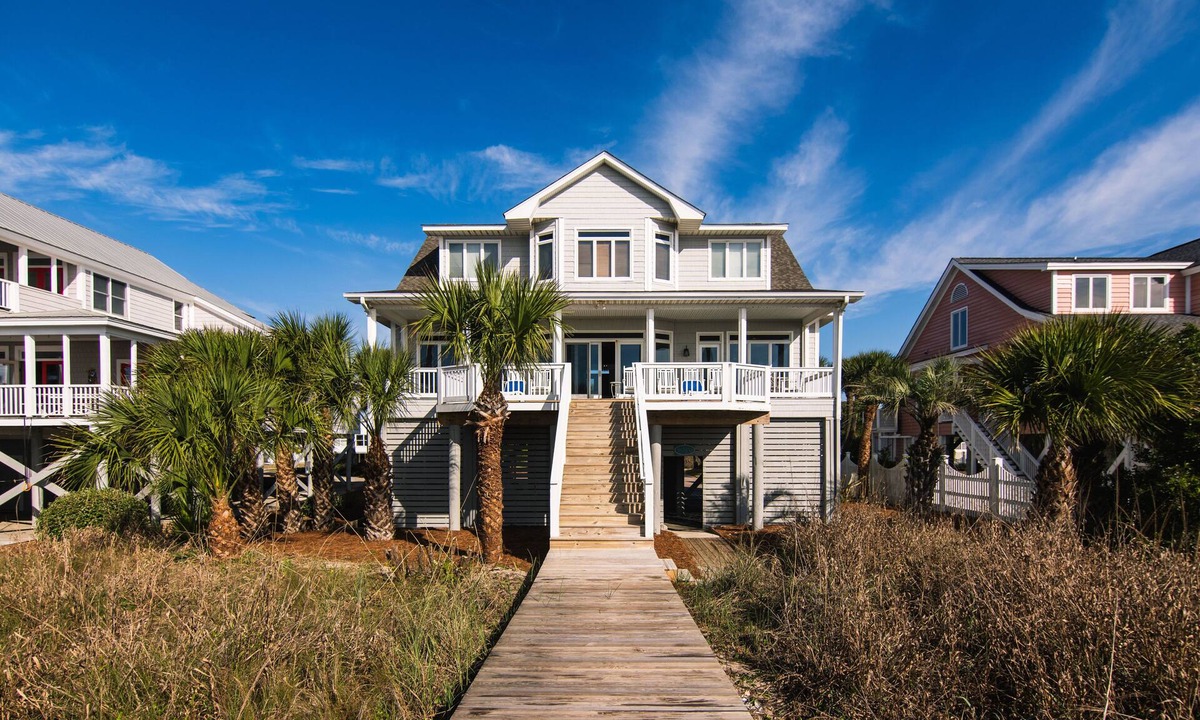 Edisto Island House | Oceanfront Showplace w/Sun Deck & Expansive Beach & Ocean Views; Sunsets & Dolphin Sightings