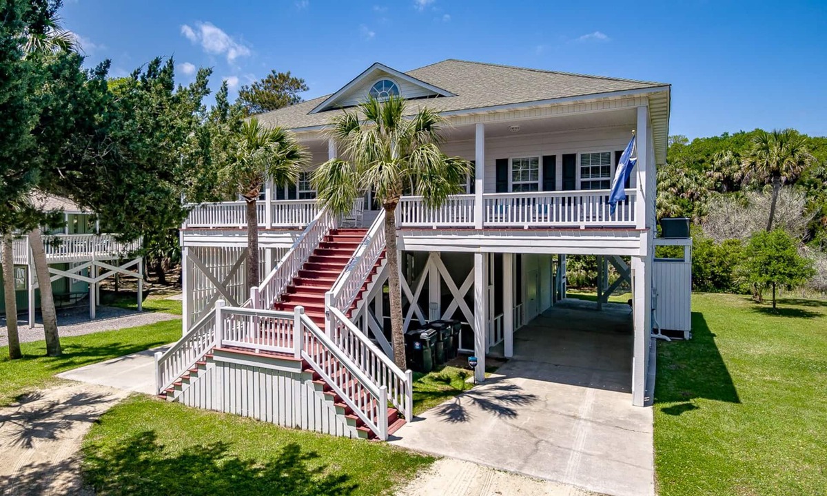 Edisto Island House | Private Edisto Beach Retreat – Steps from the Beach – 4BR/3BA