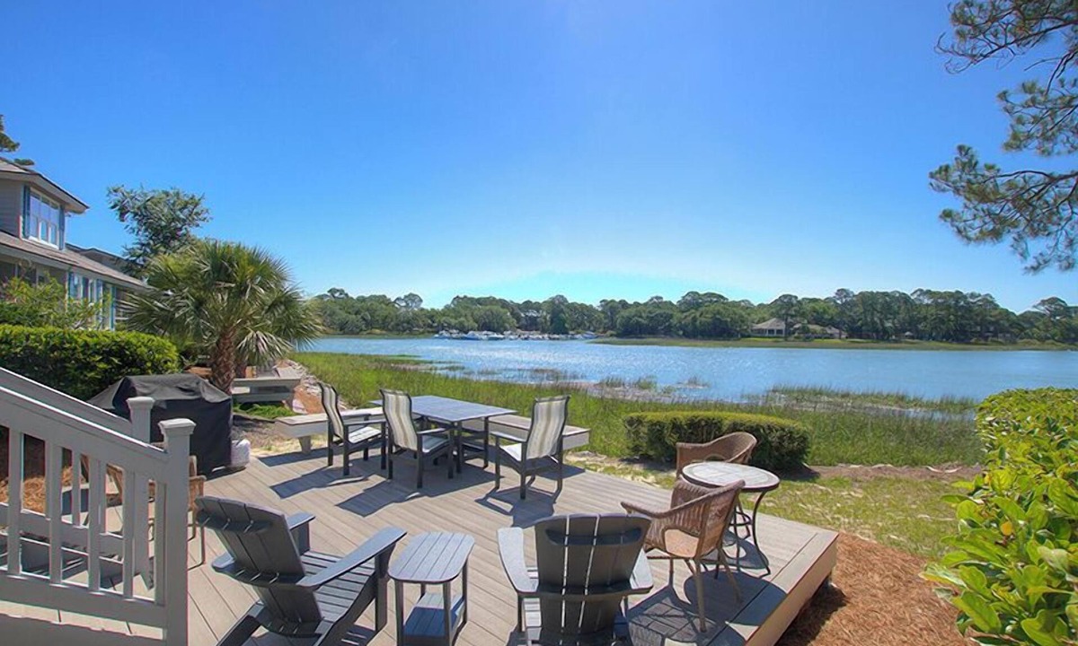 South Beach House | Sea Pines beach home with screened porch and sundeck. Walk to the Salty Dog!