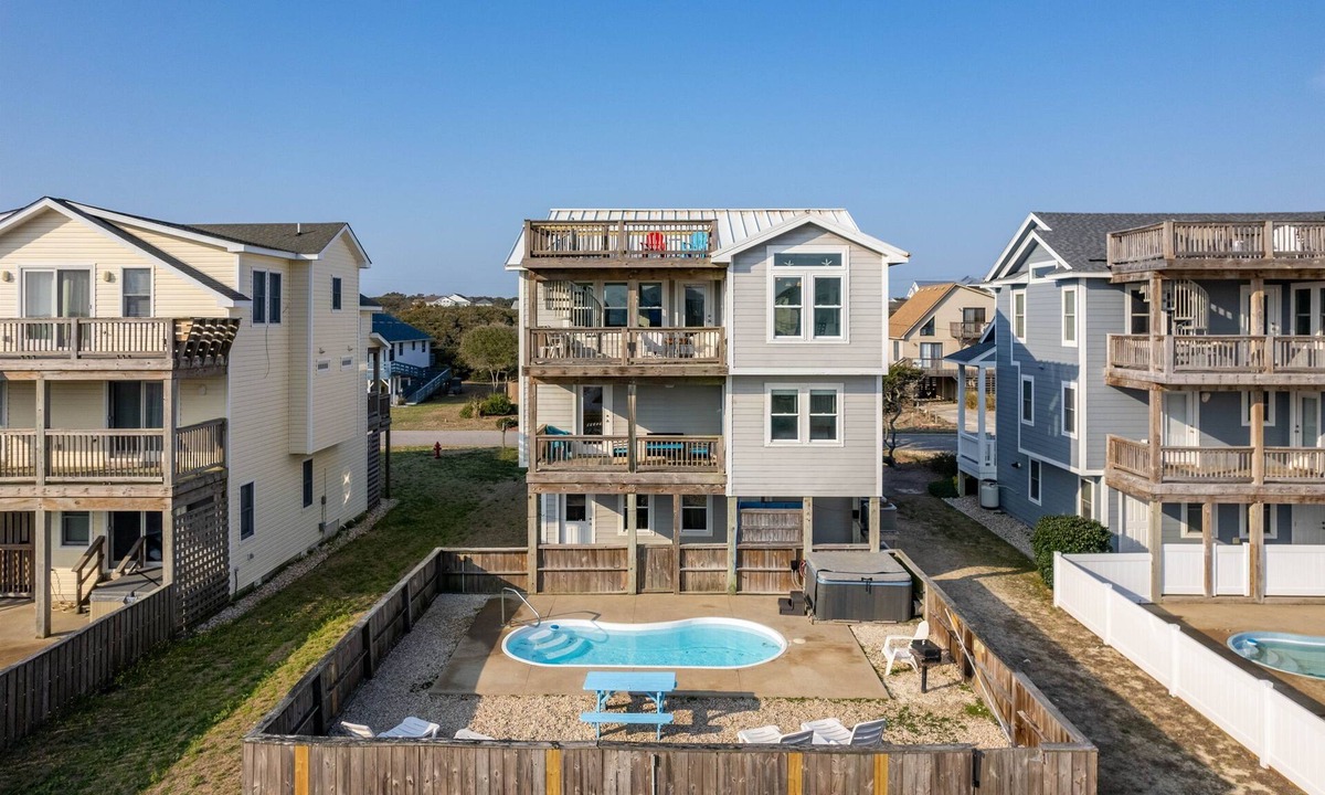 Sea Retreat House | Semi-Oceanfront, Ocean Views! 225ft to Beach! -Pool, Hot Tub,Pool Table,Dogs OK!