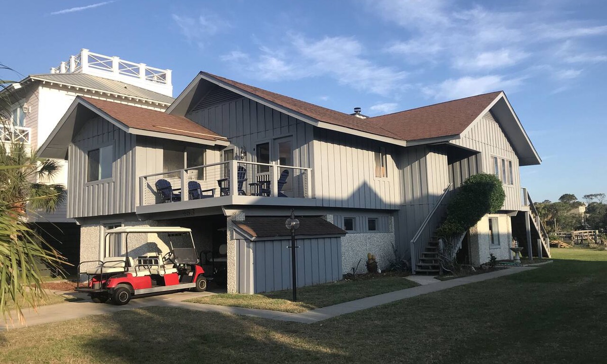 Saint Helena Island House | “Shorelines”, CANAL FRONT! w/crab and floating dock across from beach access 27