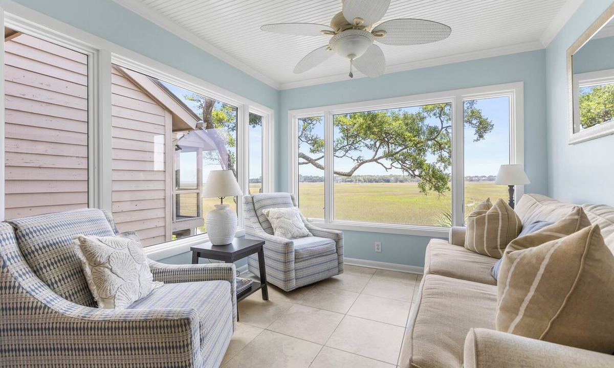 Seabrook Island Villa | Spacious 2BR/2.5 BA Seabrook Island Villa, Amazing Marsh Views!