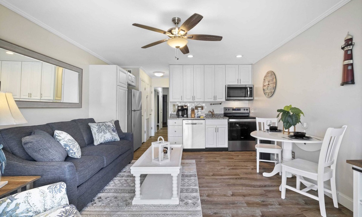 Folly Field Condo | Updated for Couples Enjoyment - Oceanfront Resort - Full Access to Beach - A110