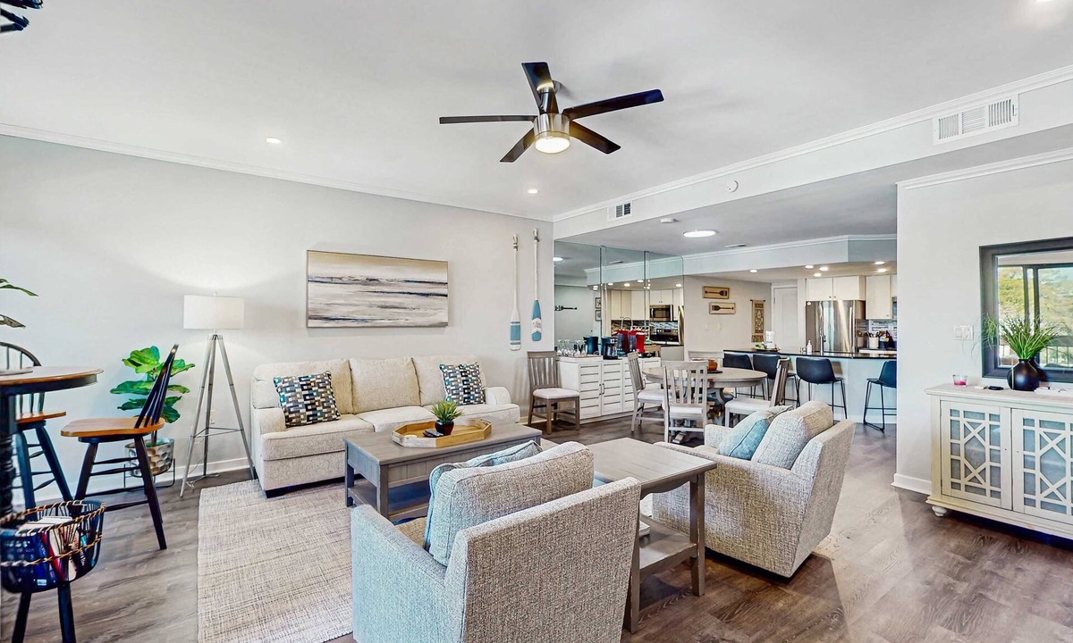 Shelter Cove Villa | Waterfront, dog-friendly Villa at Shelter Cove with pool, deck & harbor view
