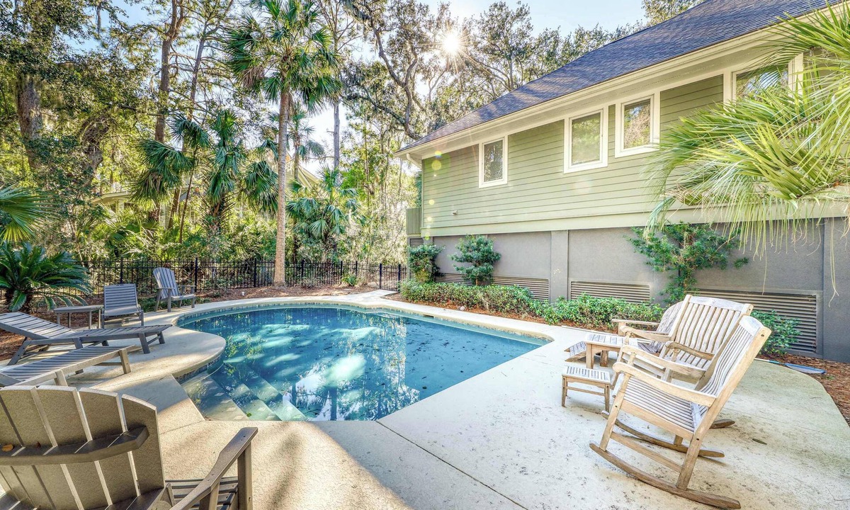 Vanderhorst Plantation House | Woodsy Home with Peaceful Surroundings & Pool Near Golf & Tennis