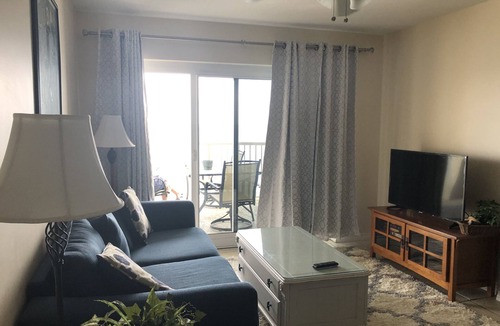 Gulf Shores Condo | 10th Fl Condo-Best View On The Beach. Watch dolphins from the large balcony.