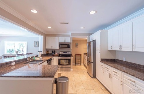 North Forest Beach House | 11 Sandpiper St - Sandpiper Oasis Large Pool and Putting Green