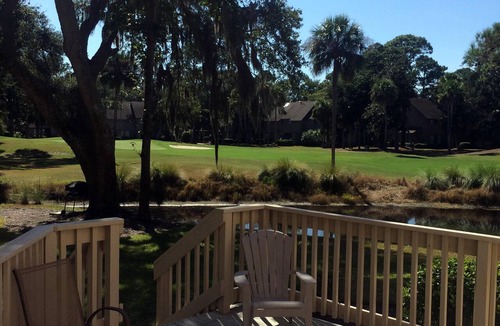 Shipyard Plantation Condo | 3 BR Across From Beach/Lagoon & Golf View w/2 Private Decks - 10% OFF AUG/SEPT!