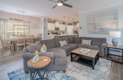 Folly Field House | 6 Bedroom Beach House with Heated Pool 2 Blocks to Beach