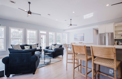 North Forest Beach House | 6 Quail - 3rd Row Home, Dog Friendly, Spa