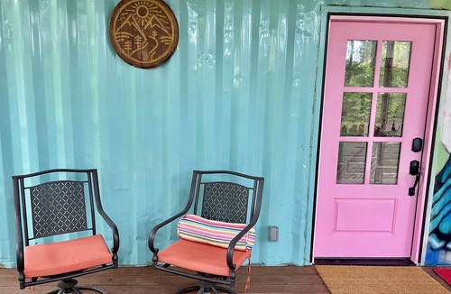 Marble Falls House | Adorable secluded Shipping Container near Bufffalo National River