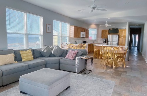 Fort Morgan House | Beach Castle: Steps from beach! Perfect for Families, 2 Comm Pools, Sleeps 22