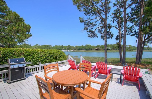 South Beach House | Beautifully Updated Home! Water Views and Walking Distance to the Salty Dog!