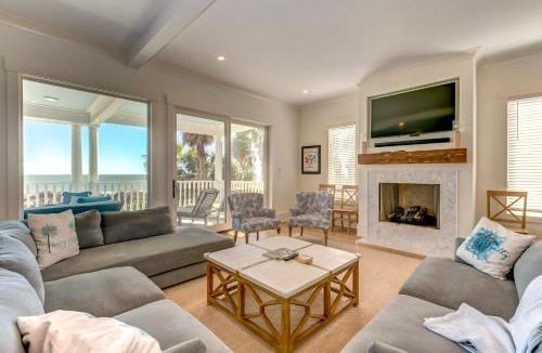 Isle of Palms House | Coastal Sunrise Ocean Front on Ocean Blvd. Private Pool/hot tub, stunning ocean views!