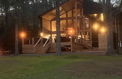 Homer House | Cypress Bungalow Retreat on Lake Claiborne +RV pad - Sleeps 12 | Hot Tub | Deck & Patio Dining