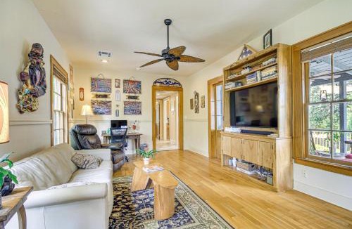 Mandeville House | Eclectic Mandeville Home: Walk to Lakefront Park
