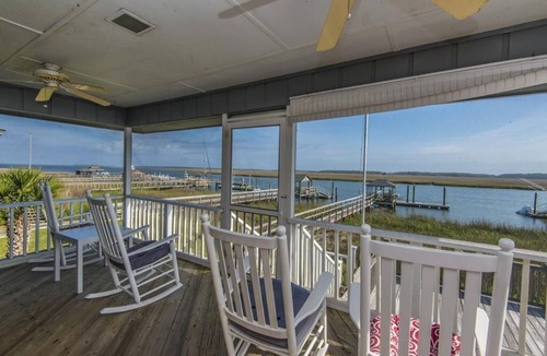 Edisto Island House | Escape | Deep-Water Dock + Private Pool | Salt Marsh & ACE Basin Views | Sleeps 12