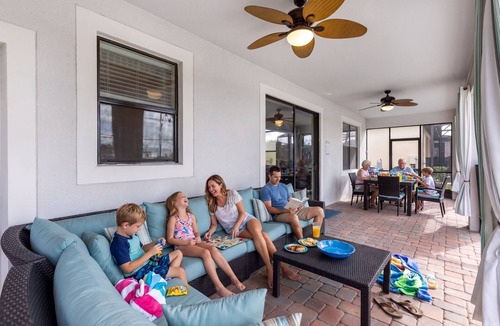 Davenport House | Exceptional Villa: Saltwater Pool, No Rear Neighbors, Game Room & Movie Theater