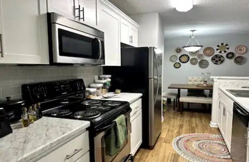 Westbury Park Apartment | First floor 3 bedroom and 2 bath apartment, with balcony, full kitchen, washer