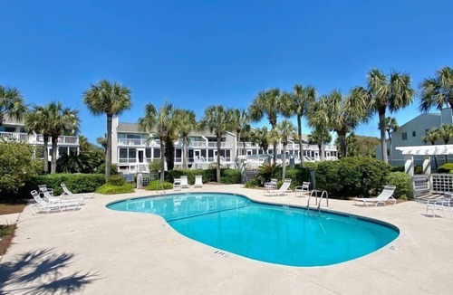 Isle of Palms Condo | Gorgeous, Modern Renovation on Oceanfront 3 Bedroom Villa! Everything You Need & More!
