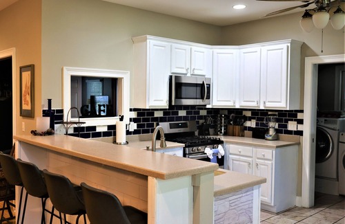 Sunset Point House | Grand Beach Retreat: Hot Tub, Walk to Ocean, Large Screened in Porch