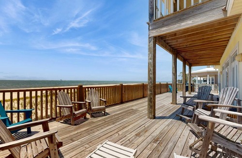 Audubon Place House | Gulf-front home in a gated community with easy access to the beach & amazing views