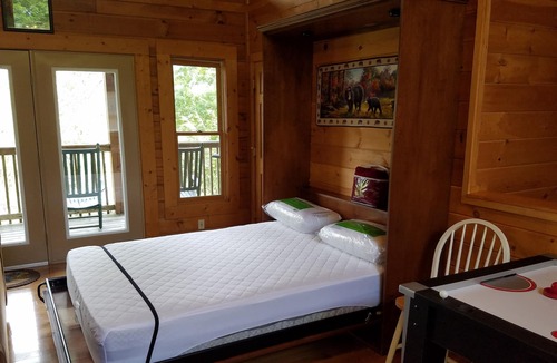 Gatlinburg Cabin | Huge 1MBR/2BA, sleeps 8, Pet Friendly, Pool, Mt view