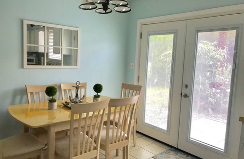 Garden City Cottage | Just Renovated! Landscaped Cottage/Townhome 2BR/2BA, ONE MILE from beach