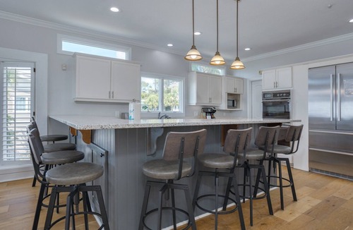 North Forest Beach House | Luxury Family Oceanfront Oasis | Private Pool, Sun Decks w Views, Walkable to Coligny Plaza