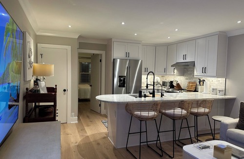 Sullivan's Island Condo | Newly renovated. 1 King bedroom condo, 2 blocks from Sullivan's Island beach.