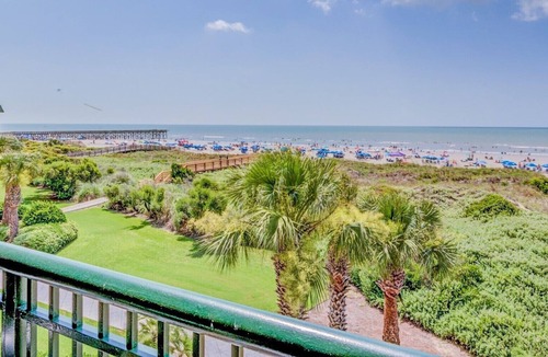 Isle of Palms Condo | Oceanfront 4 BR 3 Bath Condo Large Balcony