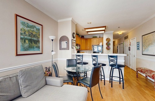 Folly Beach Villa | Oceanfront, first-level villa steps from the beach with a balcony & shared pool