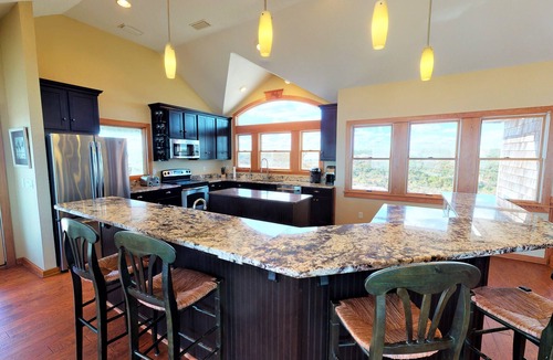 Carova Beach House | Oceanfront, Pool & Hot Tub, Dune Gazebo, Wild Horse Fence steps away 4x4 Bch