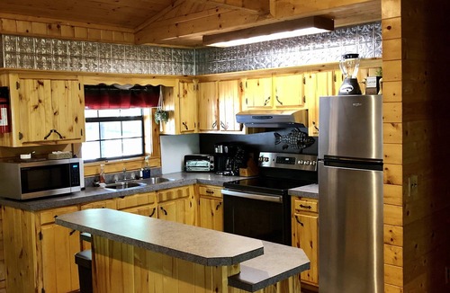 Negreet House | Once a Part of the Beloved Shady Oak Lodge - Cabin 1 - 4 beds with Boat Ramp