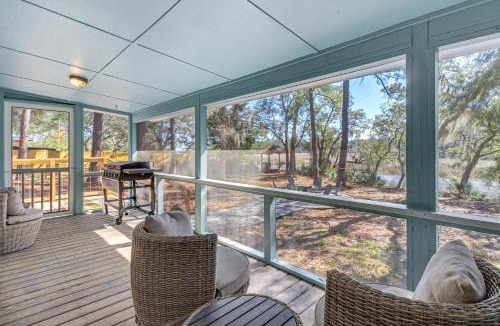 Yemassee House | Outdoor Oasis + Tidal Creek Views: Yemassee Escape
