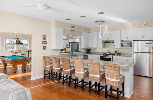 Folly Beach House | Panoramic Views, Pool + Game Room