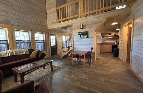 Ozark House | Park and ride to the ATV trailhead and the Mulberry River at Cass Arkansas.
