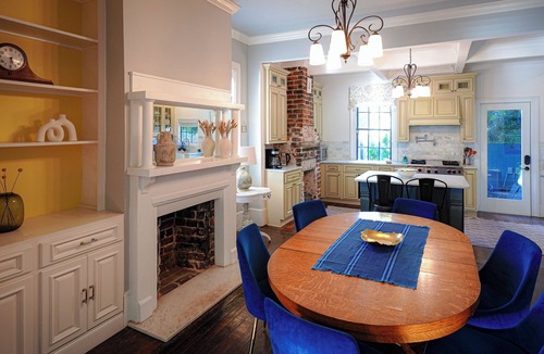 Savannah Victorian District House | Private Hot Tub: Historic Savannah Home