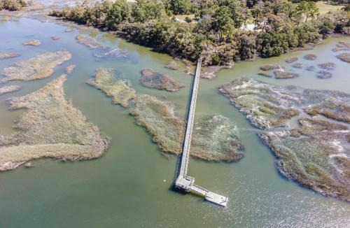 Saint Helena Island House | Private Retreat on Deep Water overlooking Jenkins Creek