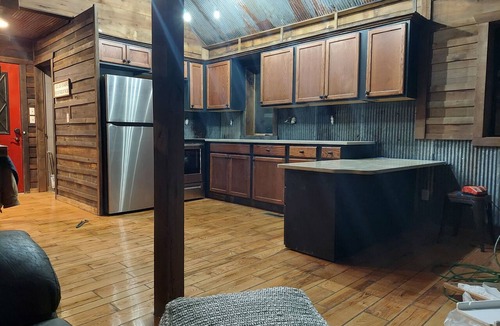 Pineville House | Private, rustic country home with hot tub, movie theater and a view