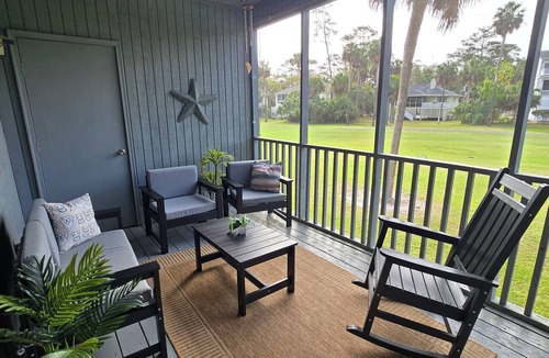 Ocean Ridge Condo | Quiet Condo on the Green! First floor with ramp. Chef's kitchen.
