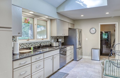 West Beach House | Remodeled Home with Deck, Sun Porch & In-Law Suite - Dogs OK, Beach Nearby