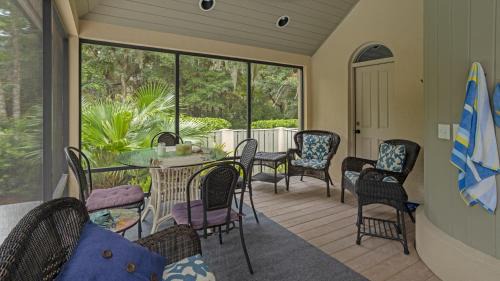 Oceanside House | Sea Pines Family Villa, Walk to Beach, Private Pool andSpa