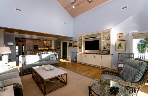 Edisto Island House | Second Row Beauty w/Ocean Views & Elevator; Direct Beach Access; Multiple Porches; Cable TV/WiFi